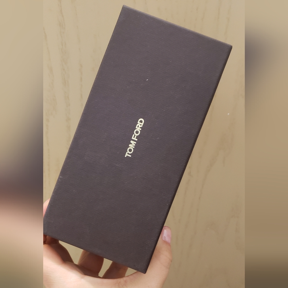 Tom Ford empty glass case box